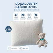 Organik Karabuğday Kabuğu Dolgulu Çocuk Uyku Yastığı (2 Yaş ve Üzeri)